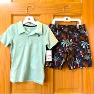 NWOT toddler’s matching short set 2 piece